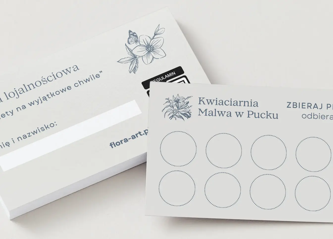 Karta lojalnościowa Flora Art